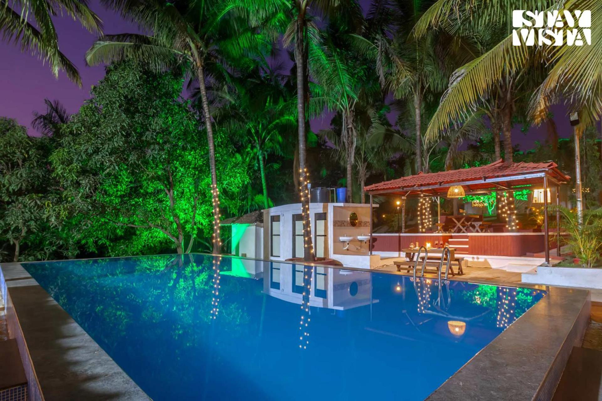 Stayvista'S Firefly Mountain Retreat - Villa With Private Pool, Gazebo & Terrace Карджат Екстериор снимка